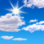 Sunday: Mostly sunny, with a high near 50. West wind 11 to 14 mph. 