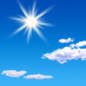 Today: Sunny, with a high near 78. West wind 5 to 10 mph. 